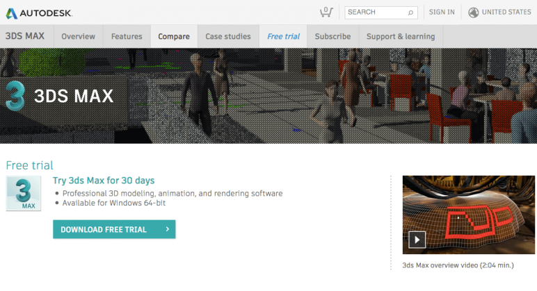 3ds max student free download