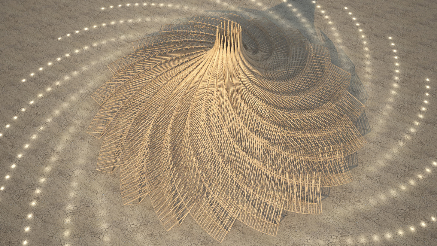 Burning Man 2018 Temple to Feature 3D Printed Mandala | All3DP