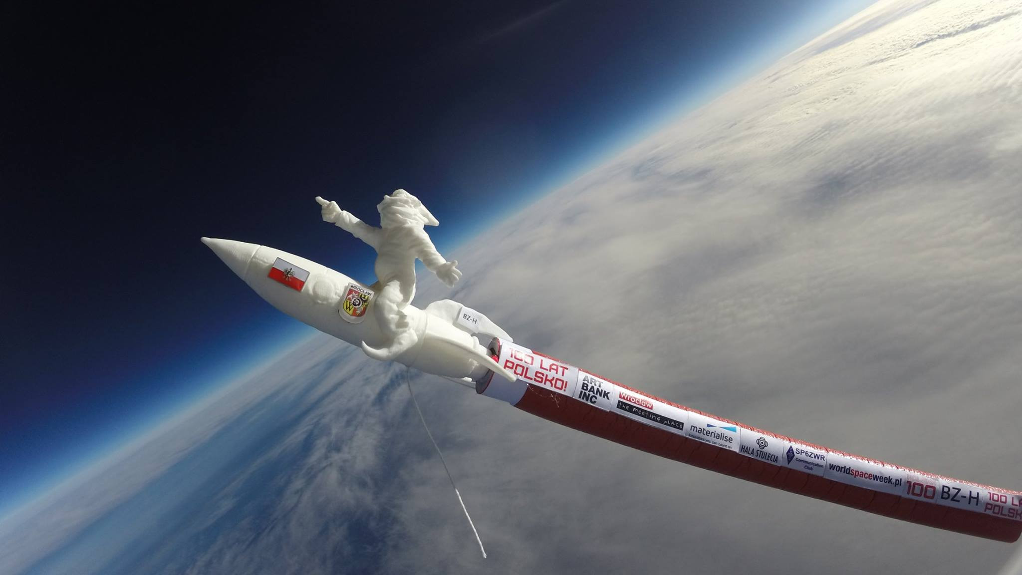 3D Printed Gnome Goes to Space to Celebrate 100 Years of Polish Independence | All3DP