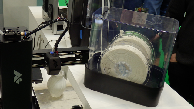 Mise à niveau de la boîte de séchage de filaments d'imprimante 3d Pla Abs  360 Surround Chauffage Filaments de séchage réglable Support de stockage  pour imprimante 3D