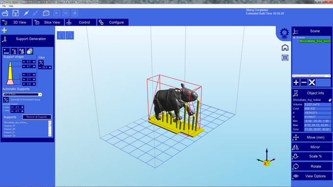 muve 3d printer creation workshop