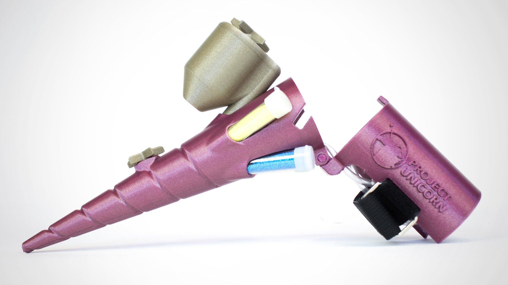 Project Unicorn Glitter Prosthetic Gets Extra Sparkle from colorFabb | All3DP