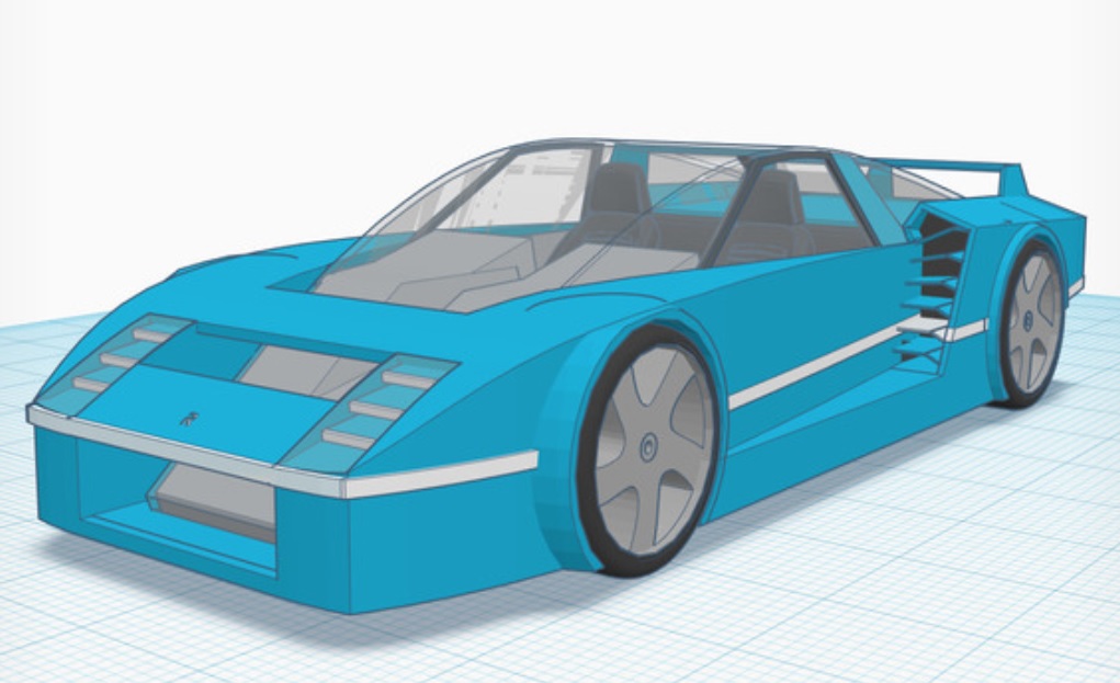 Tinkercad Car