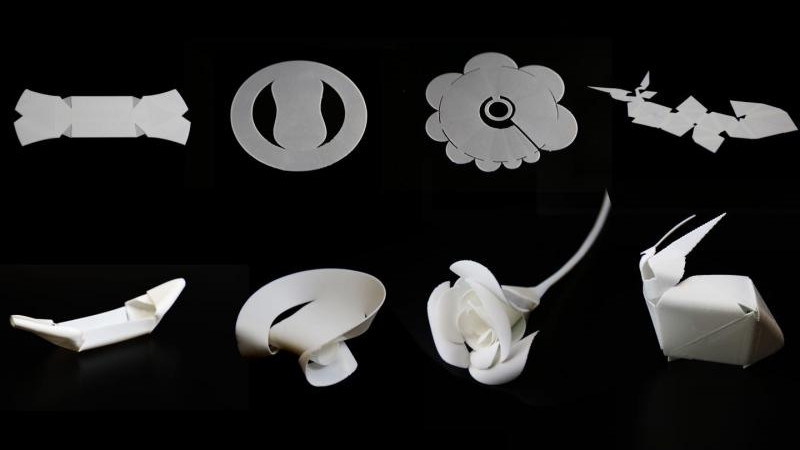 Researchers Develop Thermorph Technique to Print Self-Folding Objects | All3DP