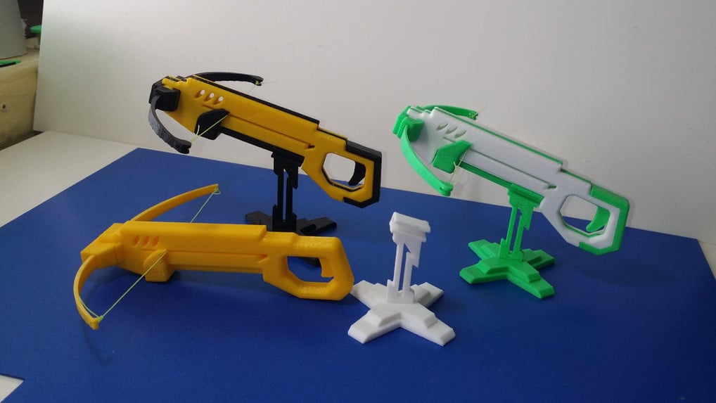 Project] Take Aim With This Awesome 3D Printed Mini Crossbow