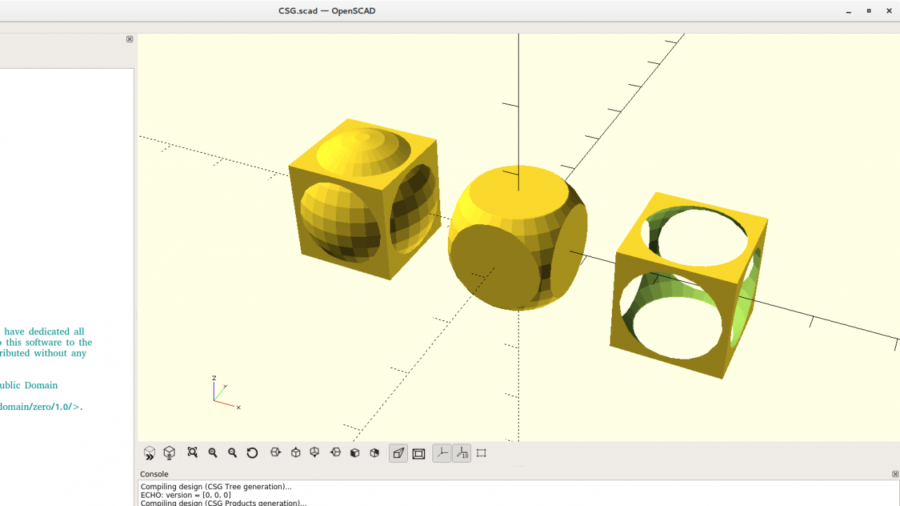 openscad projection