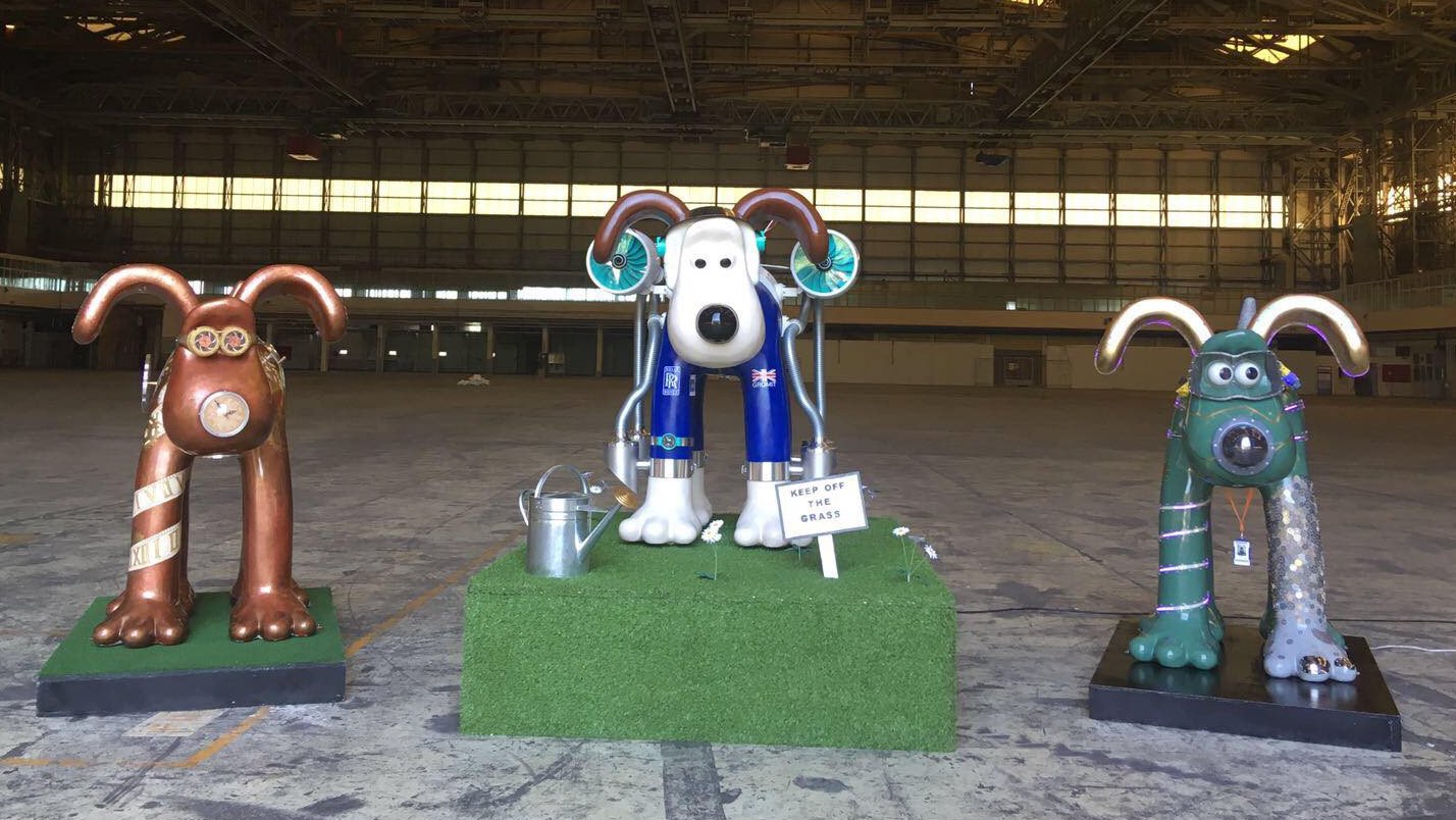 3D Printed "Gromit Unleashed 2" Sculptures Raise Money for Children’s Hospital Charity | All3DP