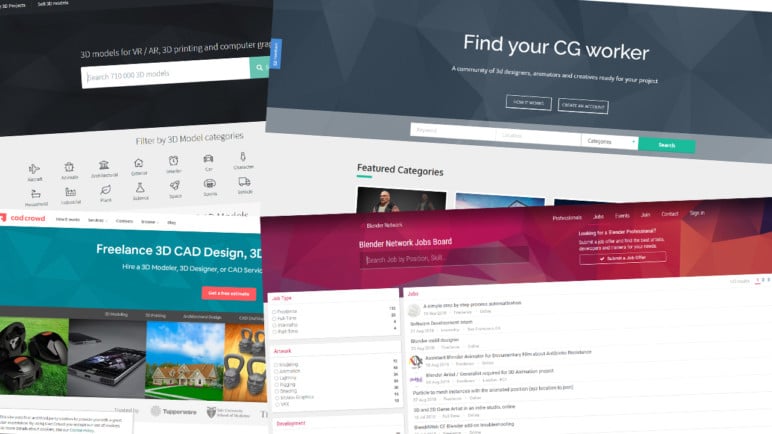 14 Best Sites for 3D Artist Freelancers in 2019 All3DP