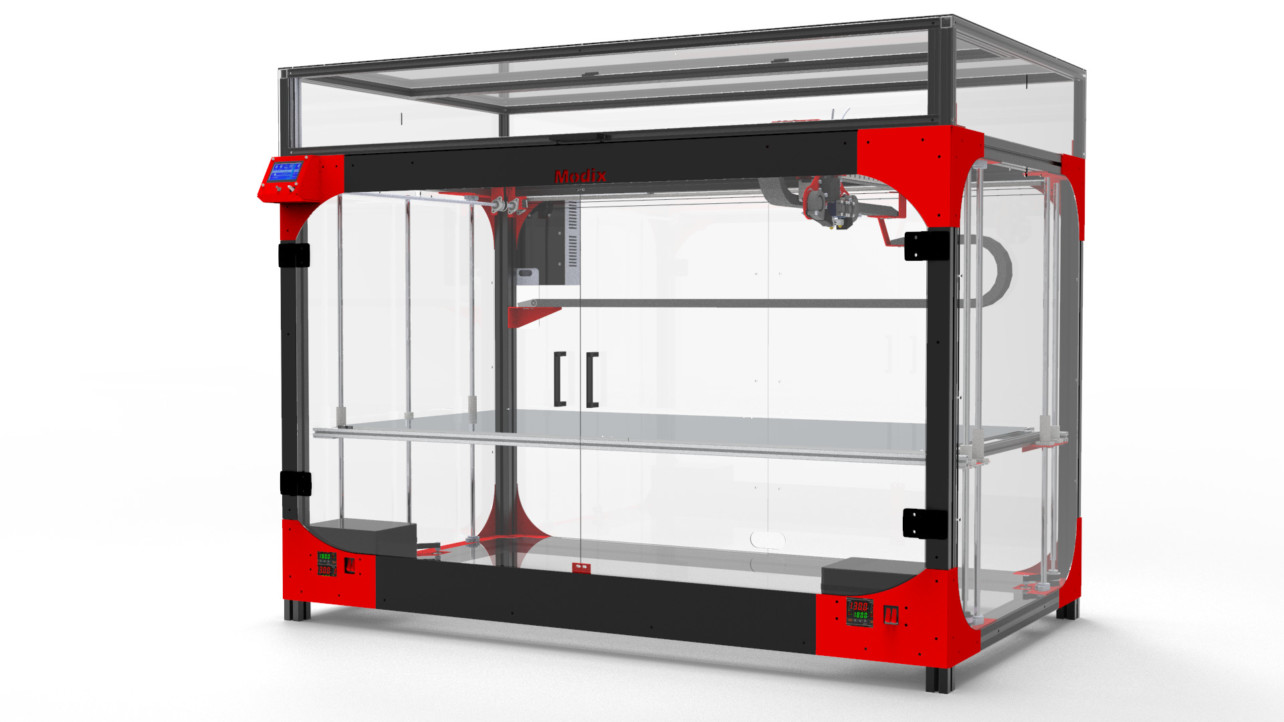 Modix 120x large format 3d printer review the specs all3dp