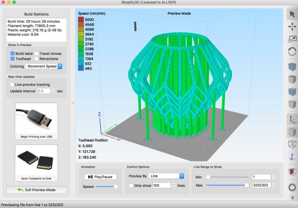 ender 3 ultimaker cura settings