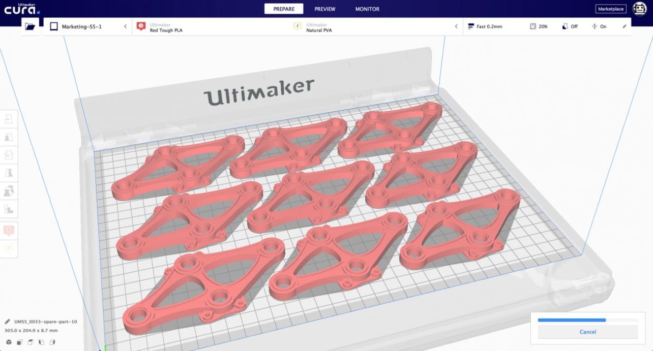 ultimaker cura requirements