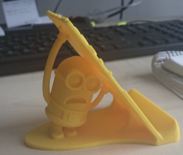 This is a picture of Adaptable 3d Print Phone Stand It is a photo of Adaptable 3d Print Phone Stand