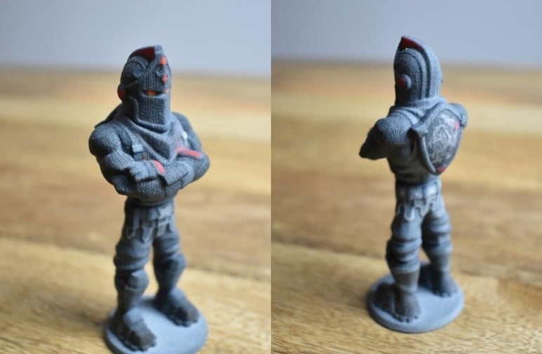 image of fortnite props to 3d print black knight - miniature fortnite 3d build fight