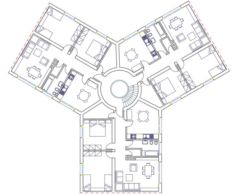 Civil House Plan Autocad Dwg Download