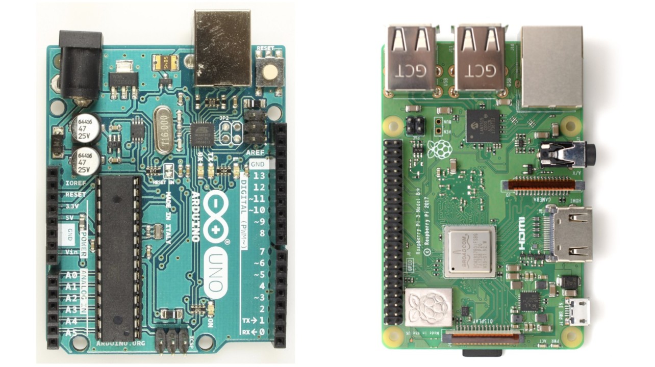 raspberry pi vs arduino robots