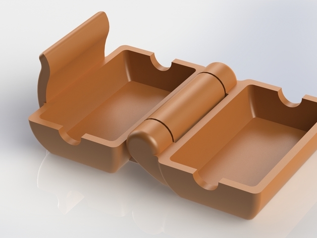 Un ejemplo de un filtro de polvo impreso en 3D. Un ejemplo de un filtro de polvo impreso en 3D.