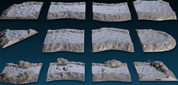 3d print terrain files