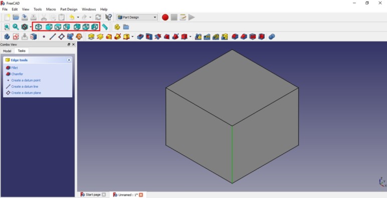 Image of FreeCAD Tutorial for 3D Printing: 1.6 Moving objects
