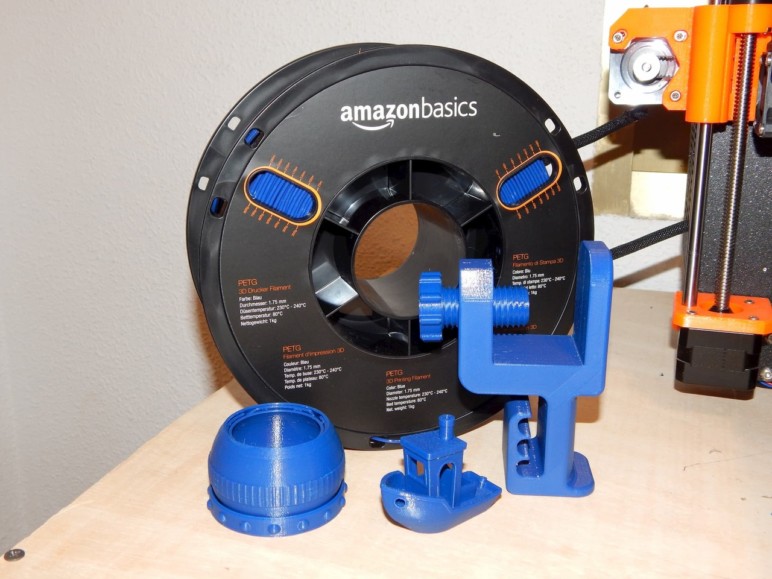2019 AmazonBasics PETG 3D Printer Filament Review All3DP