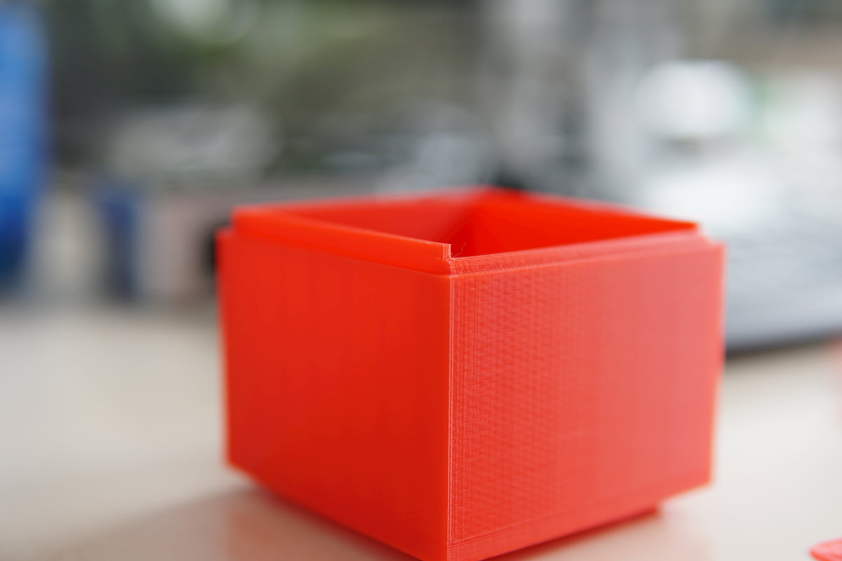 3D printed box and rim