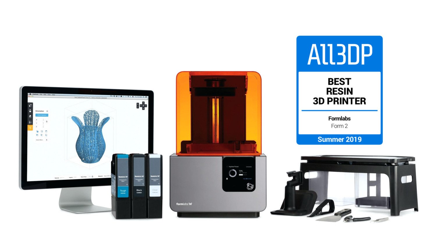 bureau condoom definitief Formlabs Form 2 Review: Great Resin 3D Printer | All3DP