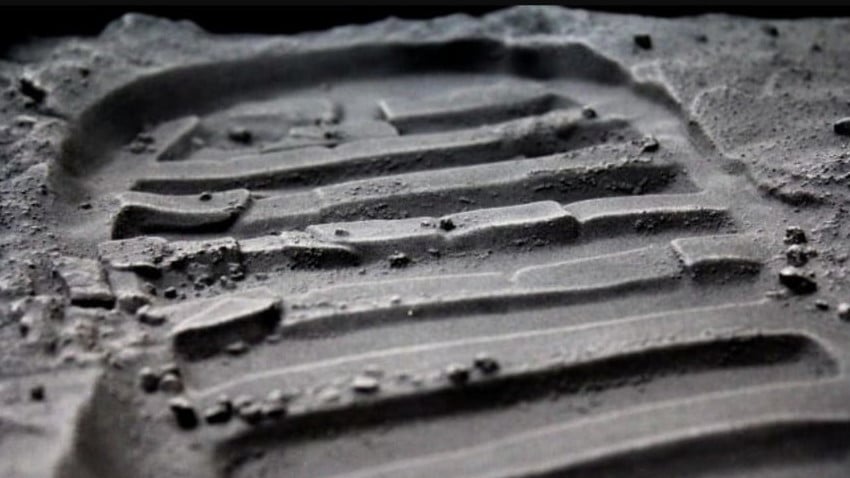 Celebrate the Moon Landing with a 3D Printed Bootprint