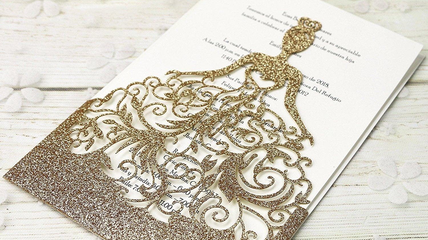Laser-Cut Invitations: Most Fantastic Templates  All23DP With Regard To Pop Up Wedding Card Template Free