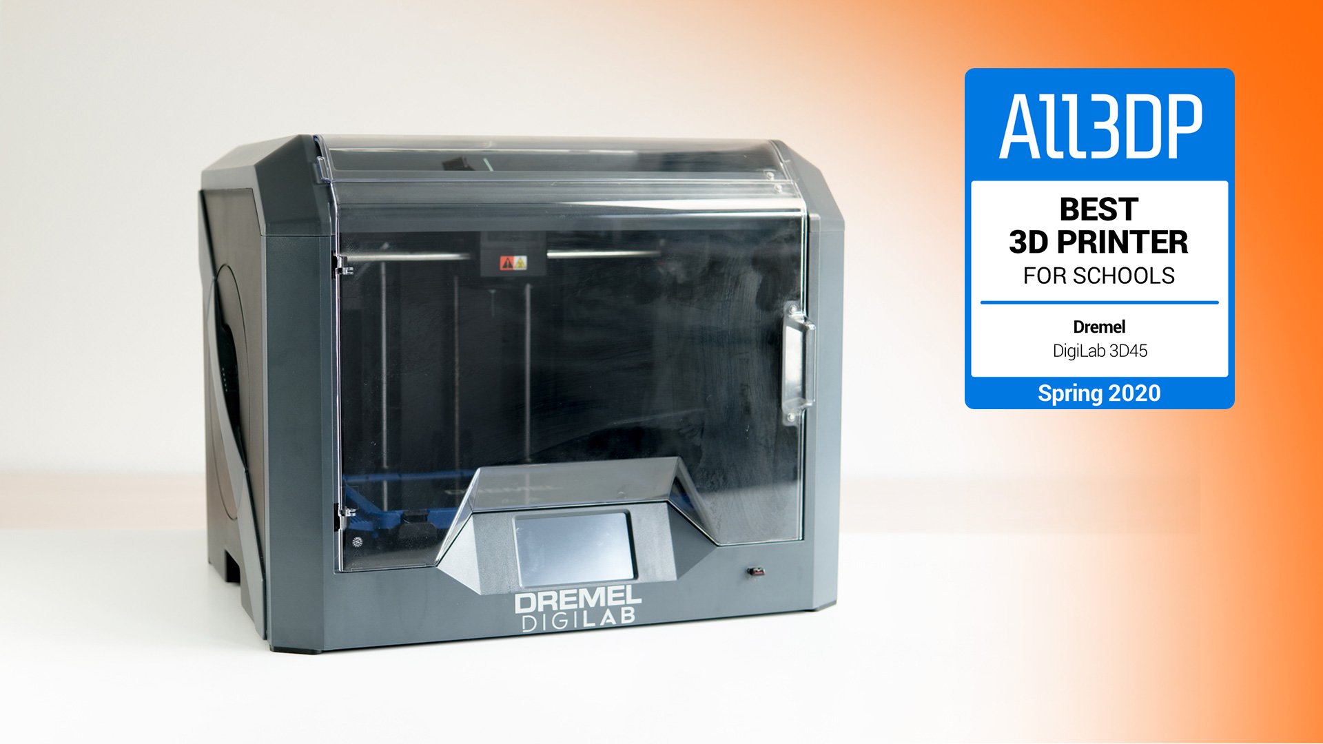 Dremel DigiLab 3D45 Best 3D Printer for 2020 All3DP Pro