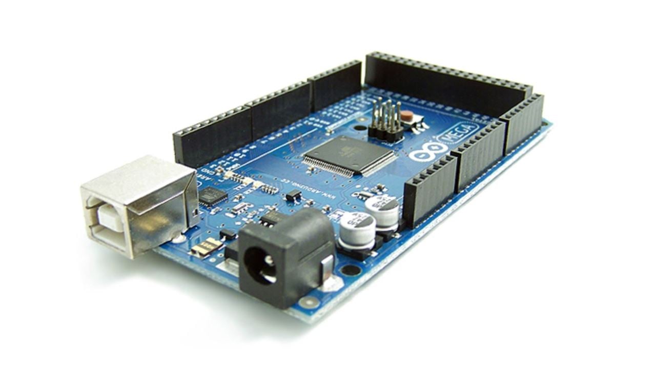 Comparison of the original Arduino MEGA 2560 board produced in