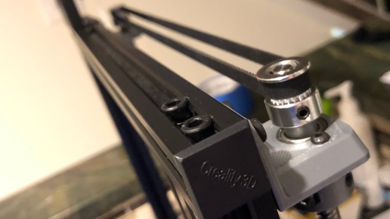 Official Creality 3D Printer Ender 3 Dual Z-axis Upgrade Kit with Lead Screw 3D Printer Ugrades Kit for Ender 3 Ender 3 V2 Ender 3 Pro Metal Power Supply Holder and Stepper Motor 