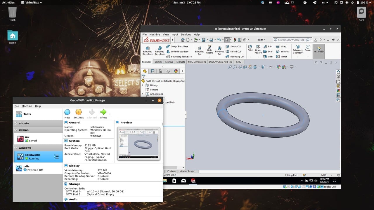 solidworks on linux ubuntu how to run it all3dp