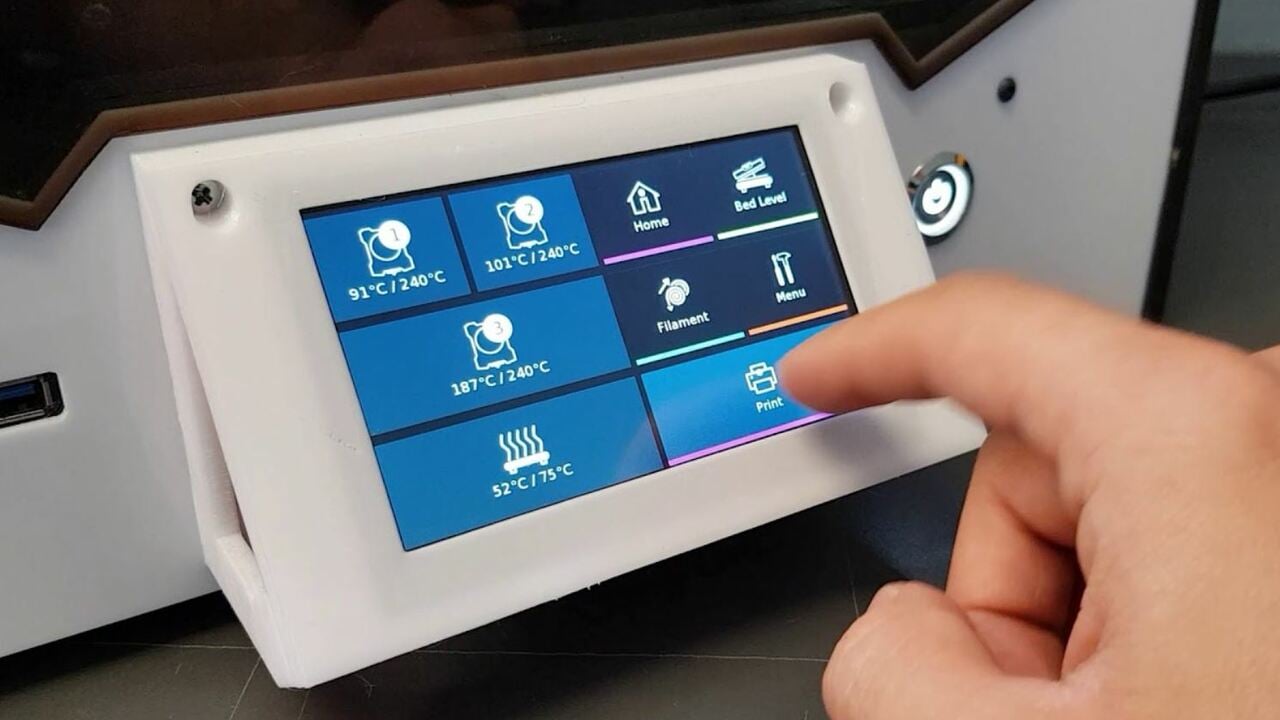 eftertænksom sejle Opdater OctoPrint Touchscreen: How to Add It to Your Printer | All3DP
