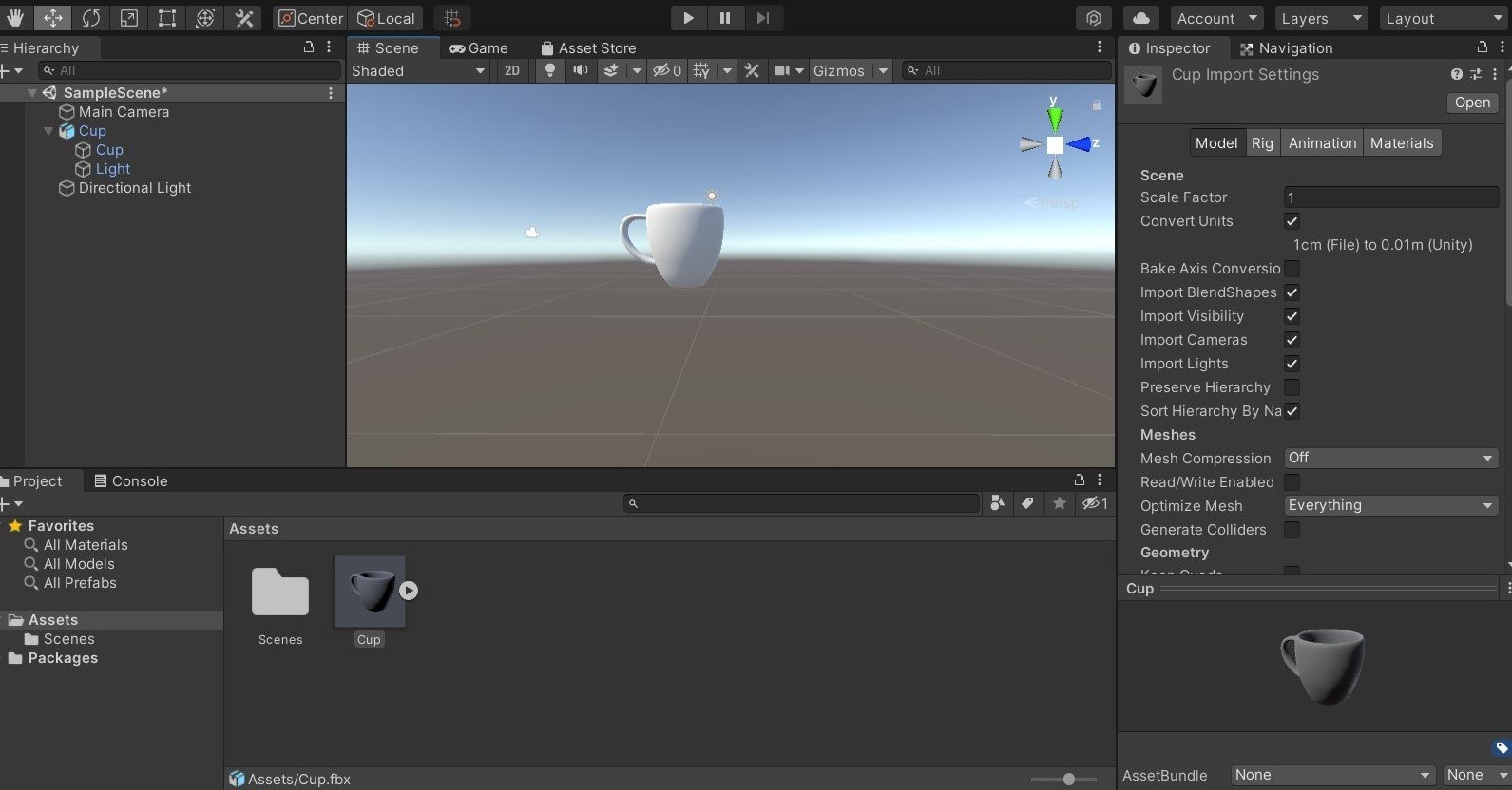 import from zbrush to unity