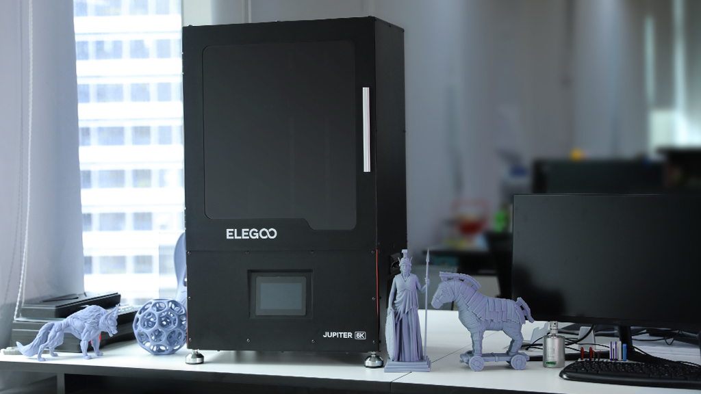 Elegoo Jupiter New LargeScale LCD 3D Printer Available on Kickstarter