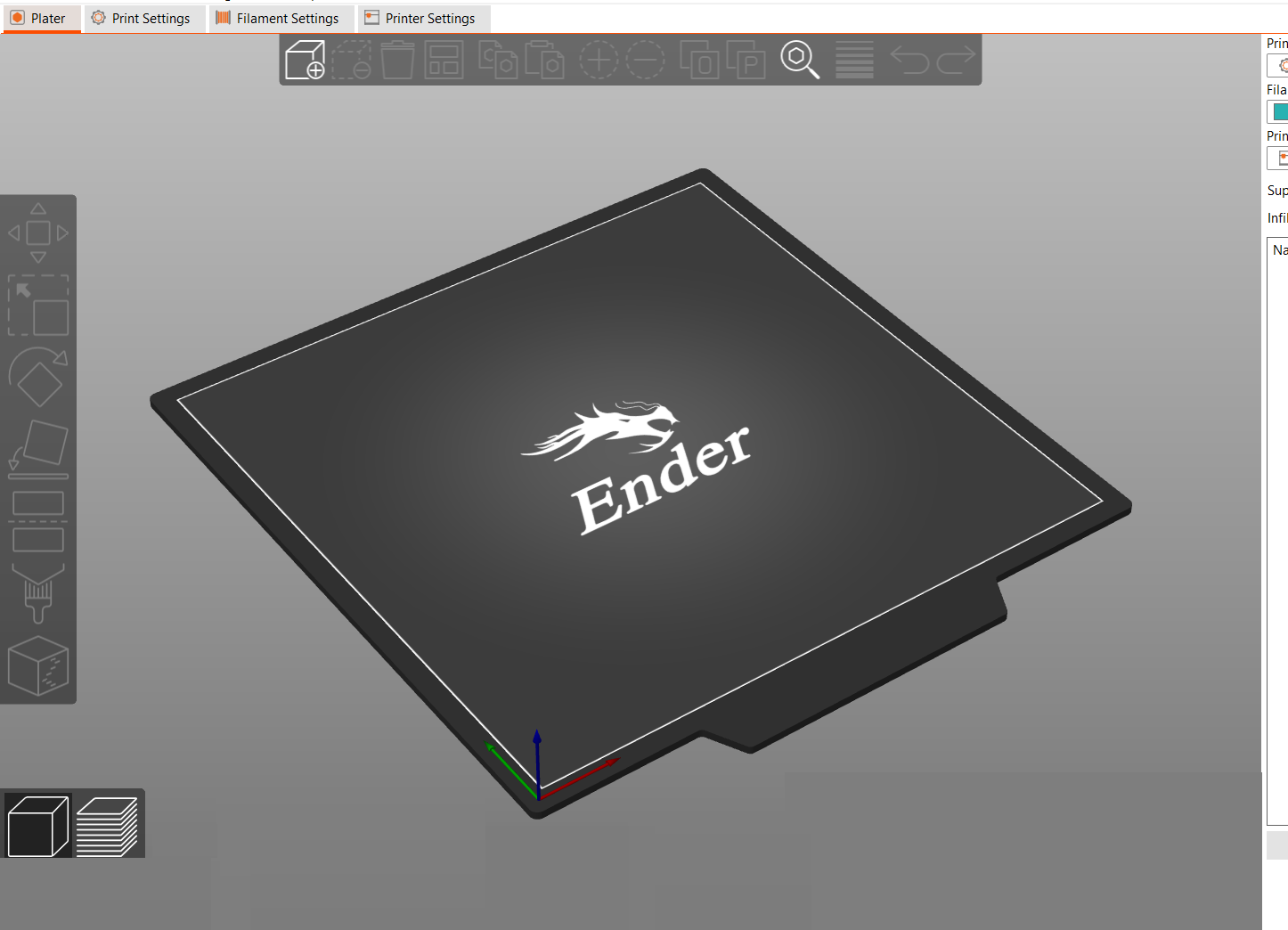 Using Prusa Slicer to produce Gcode for a Creality Ender 3.