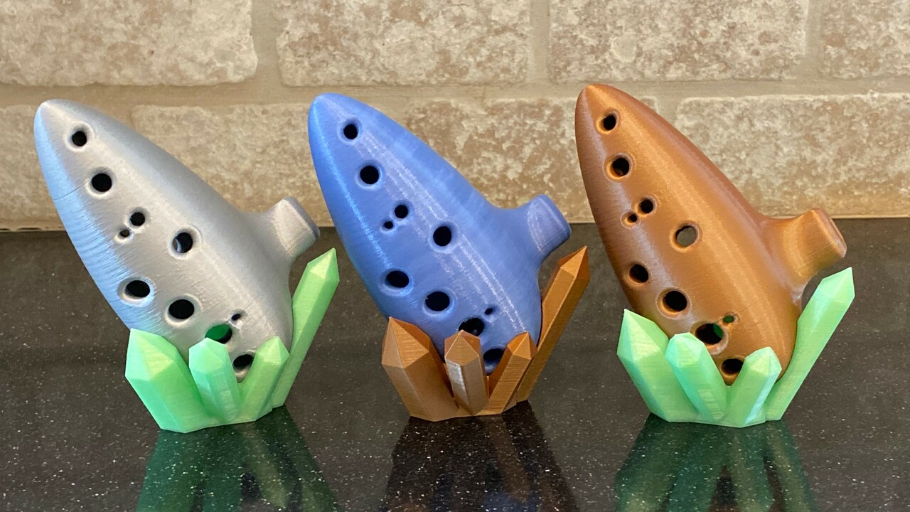 Ocarina Zelda 12 3D Print Holes Really Working -  Norway