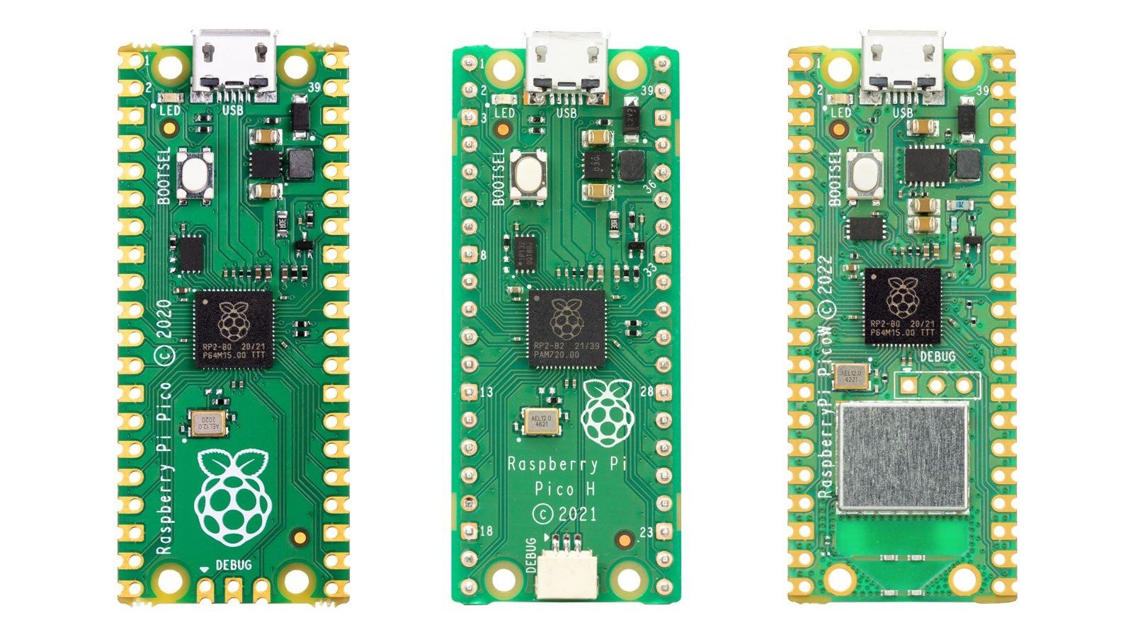 Raspberry Pi Pico W, H, & WH: Which to Choose | All3DP