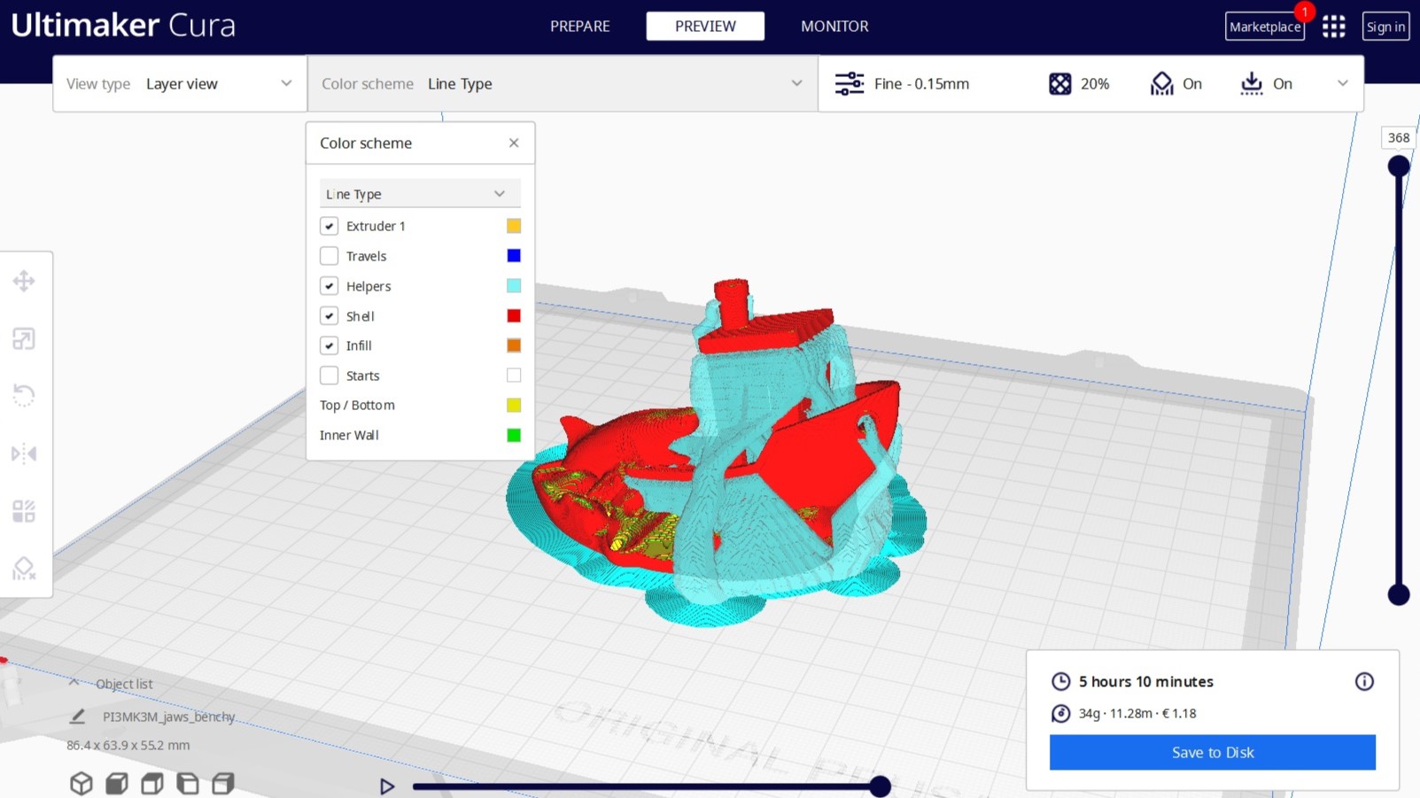 cura slicer 4.8