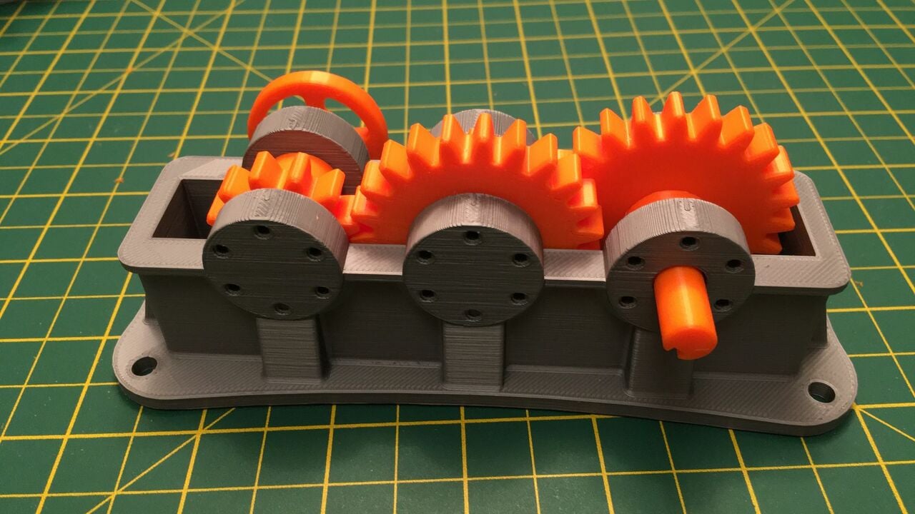 Math Gears free 3D model 3D printable