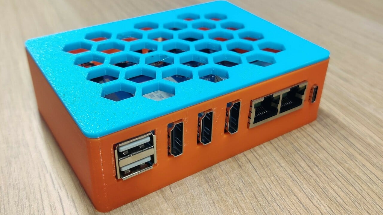  GeeekPi Orange Pi 5 Plus Case with Cooling Fan, Metal