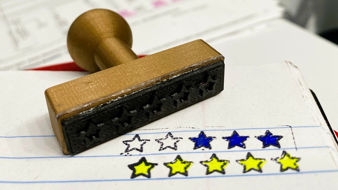 Star Ratings Rubber Stamps Stock Illustration - Download Image Now
