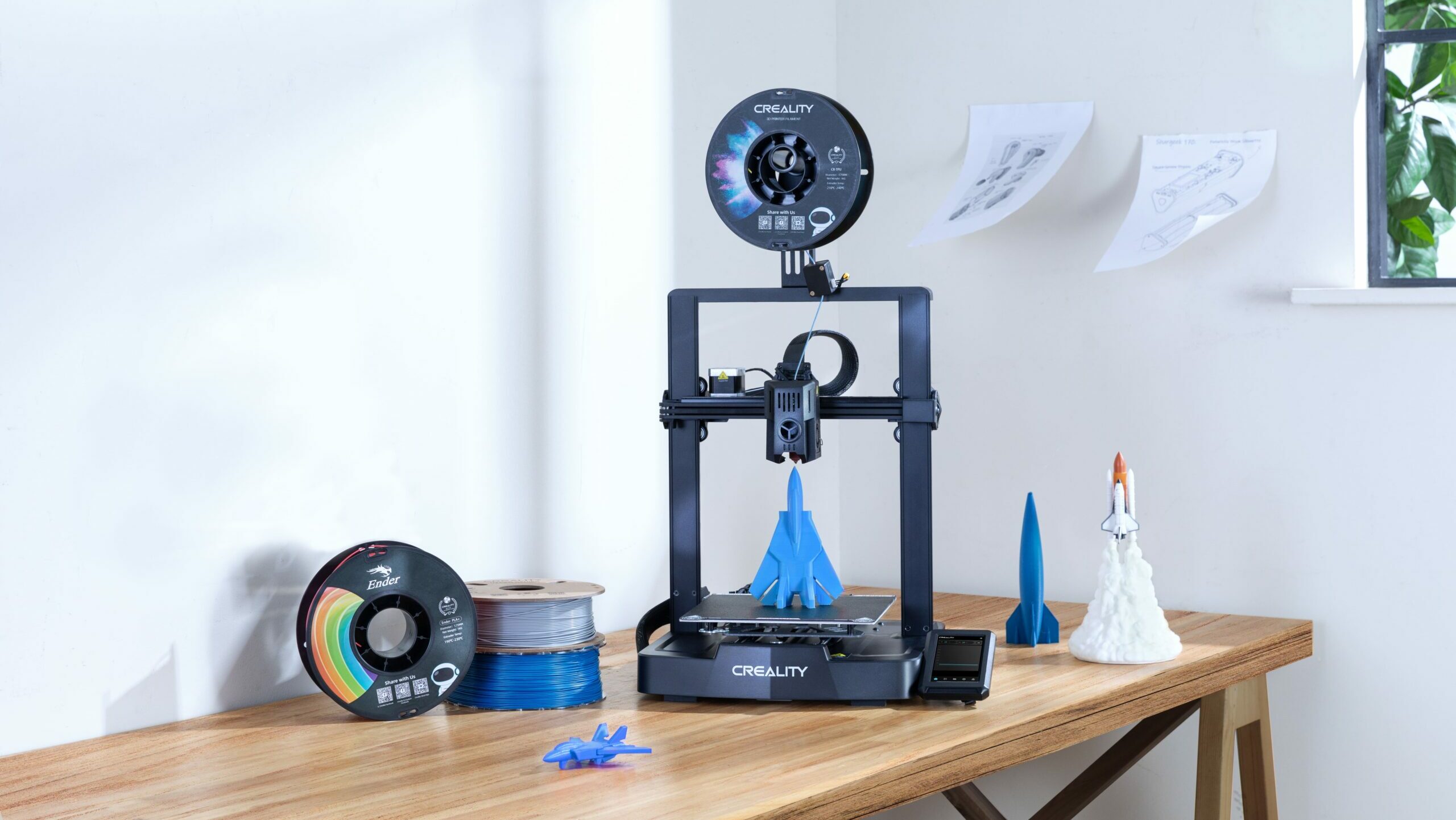 Creality Unveils Ender-3 V3 KE: The Smart Entry-Level 3D Printer for  Everyone (Ad)