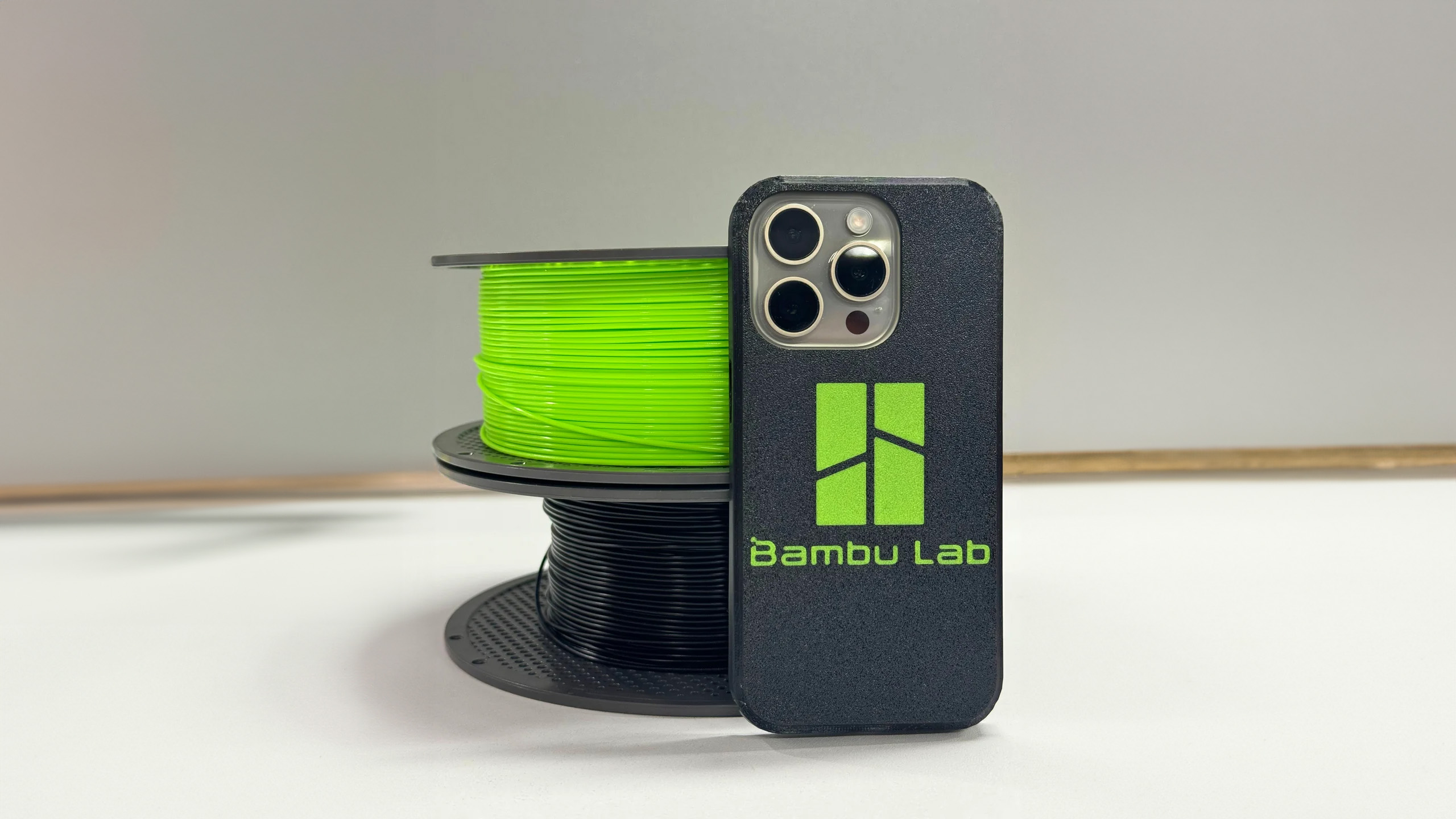 Bambu TPU 68D フィラメント AMS対応Black White Bambu Lab TPU for AMS Black - 3DJake International