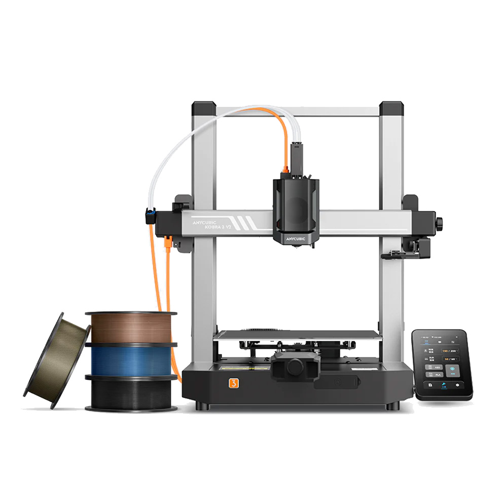 Anycubic Kobra 3 V2 3D Printer & Combo